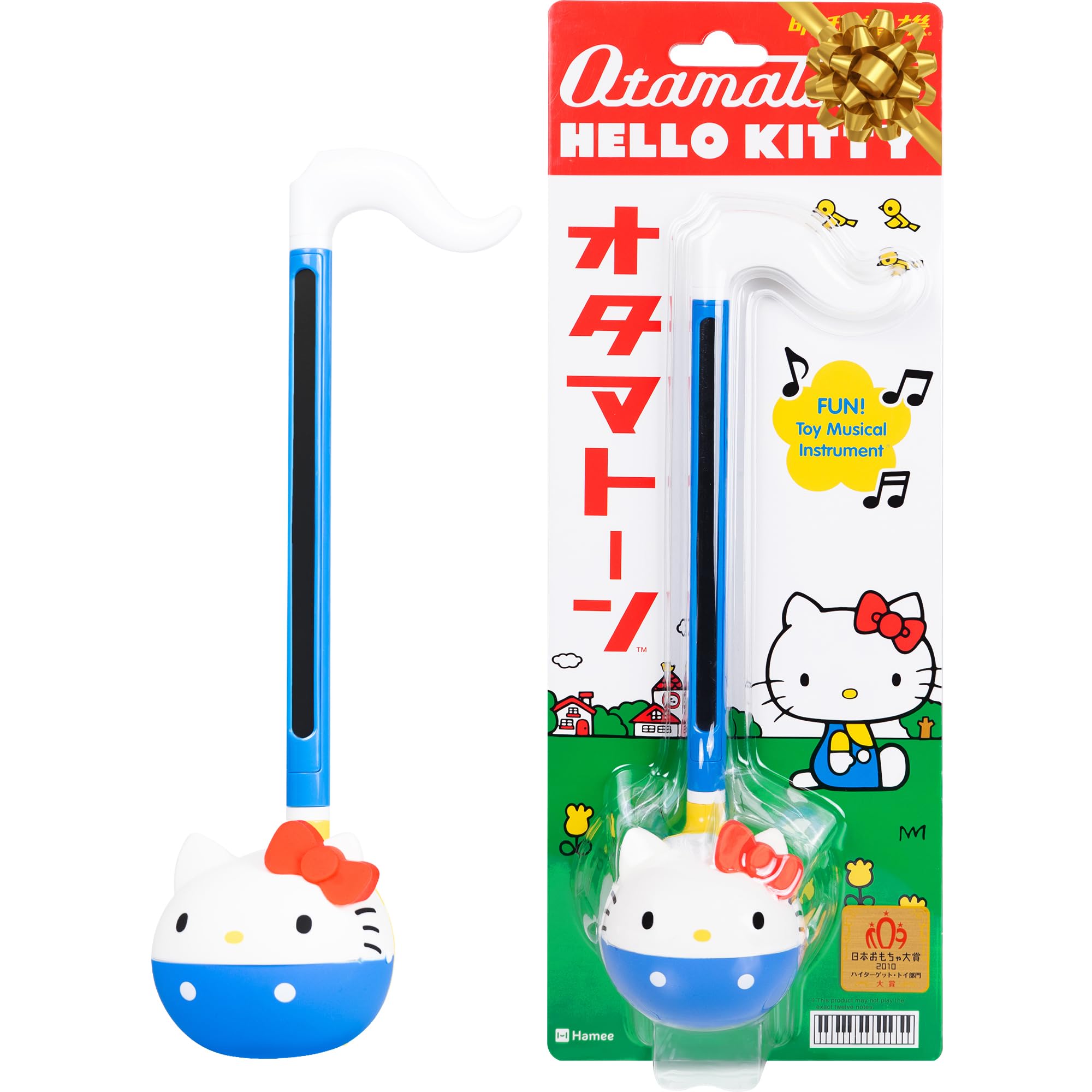 Otamatone Japanese Electronic Musical Instrument Portable Music Synthesizer Official Licensed Hello Kitty Sanrio Educational Fun Gift for Children
Otamatone Japanese Electronic Musical Instrument Portable Music Synthesizer Official Licensed Hello Kitty Sanrio Educational Fun Gift for Children