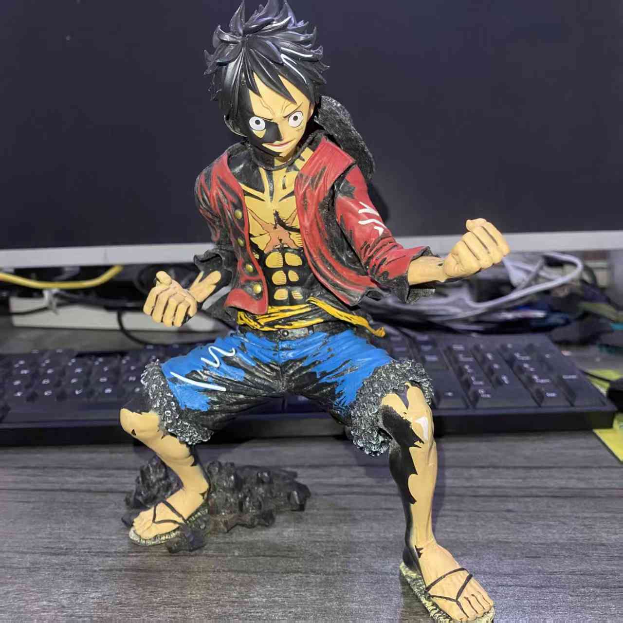 Anime One Piece Luffy Artistic Modeling Figure Toys PVC Action Figurine Scene Collection Model Doll Birthday Gifts
Anime One Piece Luffy Artistic Modeling Figure Toys PVC Action Figurine Scene Collection Model Doll Birthday Gifts