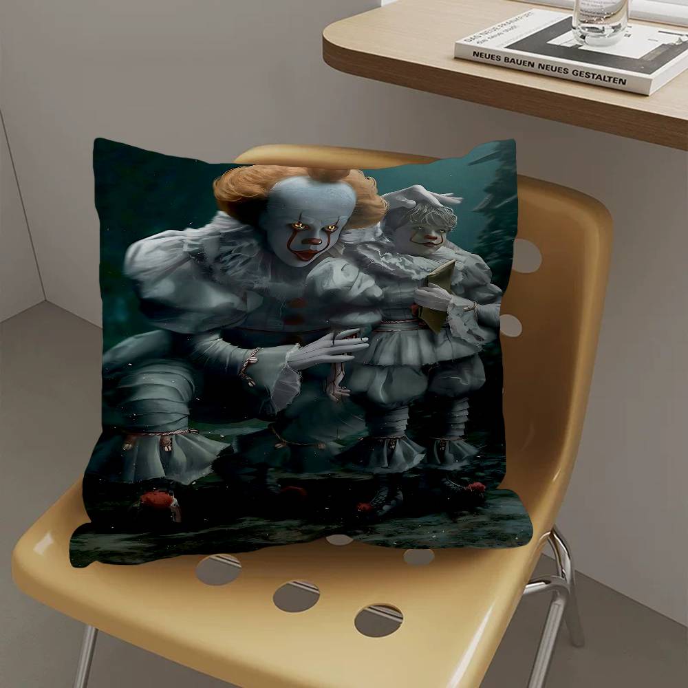 Horror Film l-lt P-Pennywise Clown Pillowcases Home Bedding Decorative Pillow Cover Wedding Super Soft Pillow Case 12x12Inch
Horror Film l-lt P-Pennywise Clown Pillowcases Home Bedding Decorative Pillow Cover Wedding Super Soft Pillow Case 12x12Inch