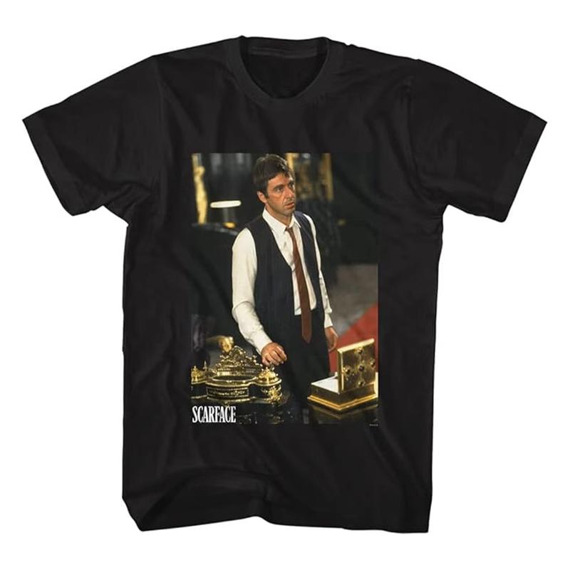 Loose Short sleeved Tshirt Comfortable and Breathable American Retro 1983 Scarface Al Pacino Film Festival 2XL
Loose Short sleeved Tshirt Comfortable and Breathable American Retro 1983 Scarface Al Pacino Film Festival 2XL