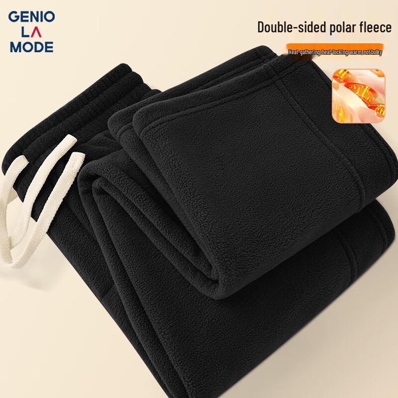 GENIOLAMODE Men s Winter Fleece-Lined Straight-Leg Casual Pants M
GENIOLAMODE Men s Winter Fleece-Lined Straight-Leg Casual Pants M