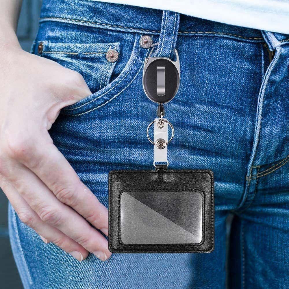 Office Supplies ID Card Holder Lanyard Credit Card Holders Portable Zipper Coin Purses Unisex Black-StyleA
Office Supplies ID Card Holder Lanyard Credit Card Holders Portable Zipper Coin Purses Unisex Black-StyleA
