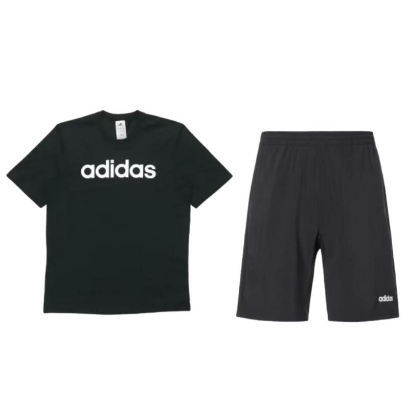 Adidas Crew Neck Printed Short Sleeve T-Shirt And Elastic Solid Color Shorts Casual Sports Set Men sets DU0404+DW9568 XS
Adidas Crew Neck Printed Short Sleeve T-Shirt And Elastic Solid Color Shorts Casual Sports Set Men sets DU0404+DW9568 XS