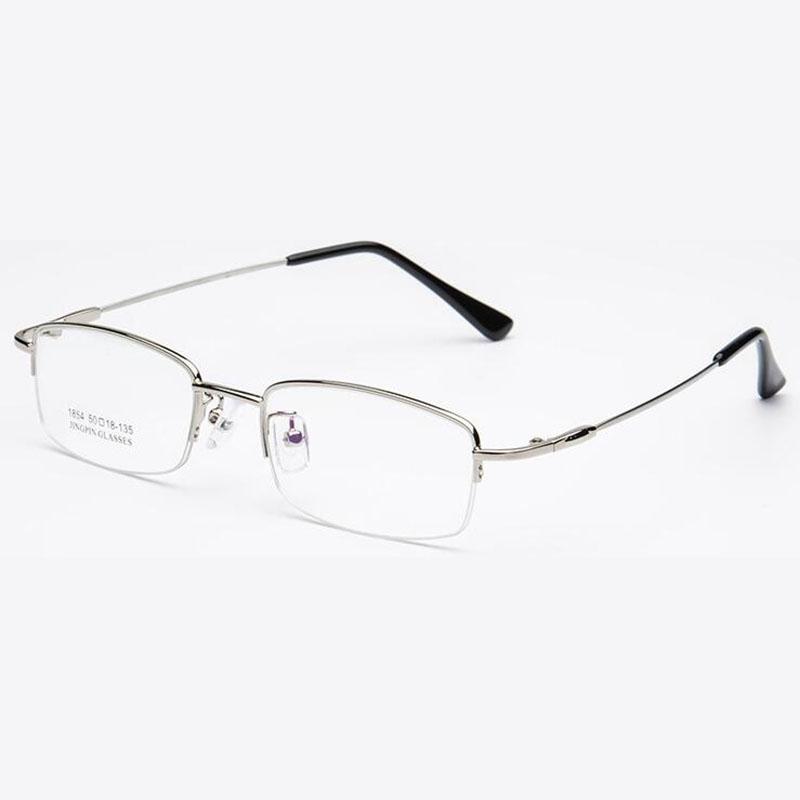 Men Half Frame Glasses Metal Phochromic Eyeglasses Women Semi-rimless Glasses Prescription Eyeglasses 0 -0.5 -0.75 To -6.0 0
Men Half Frame Glasses Metal Phochromic Eyeglasses Women Semi-rimless Glasses Prescription Eyeglasses 0 -0.5 -0.75 To -6.0 0