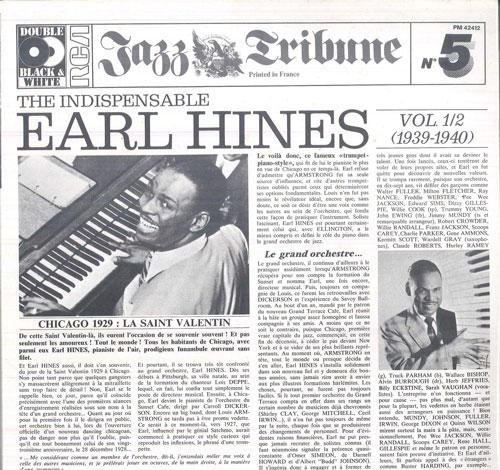 Виниловая пластинка EARL HINES Незаменимый Эрл Хайнс Том 12 1 PM42412 RCA 1979 Франция Джаз Б/у
Виниловая пластинка EARL HINES Незаменимый Эрл Хайнс Том 12 1 PM42412 RCA 1979 Франция Джаз Б/у