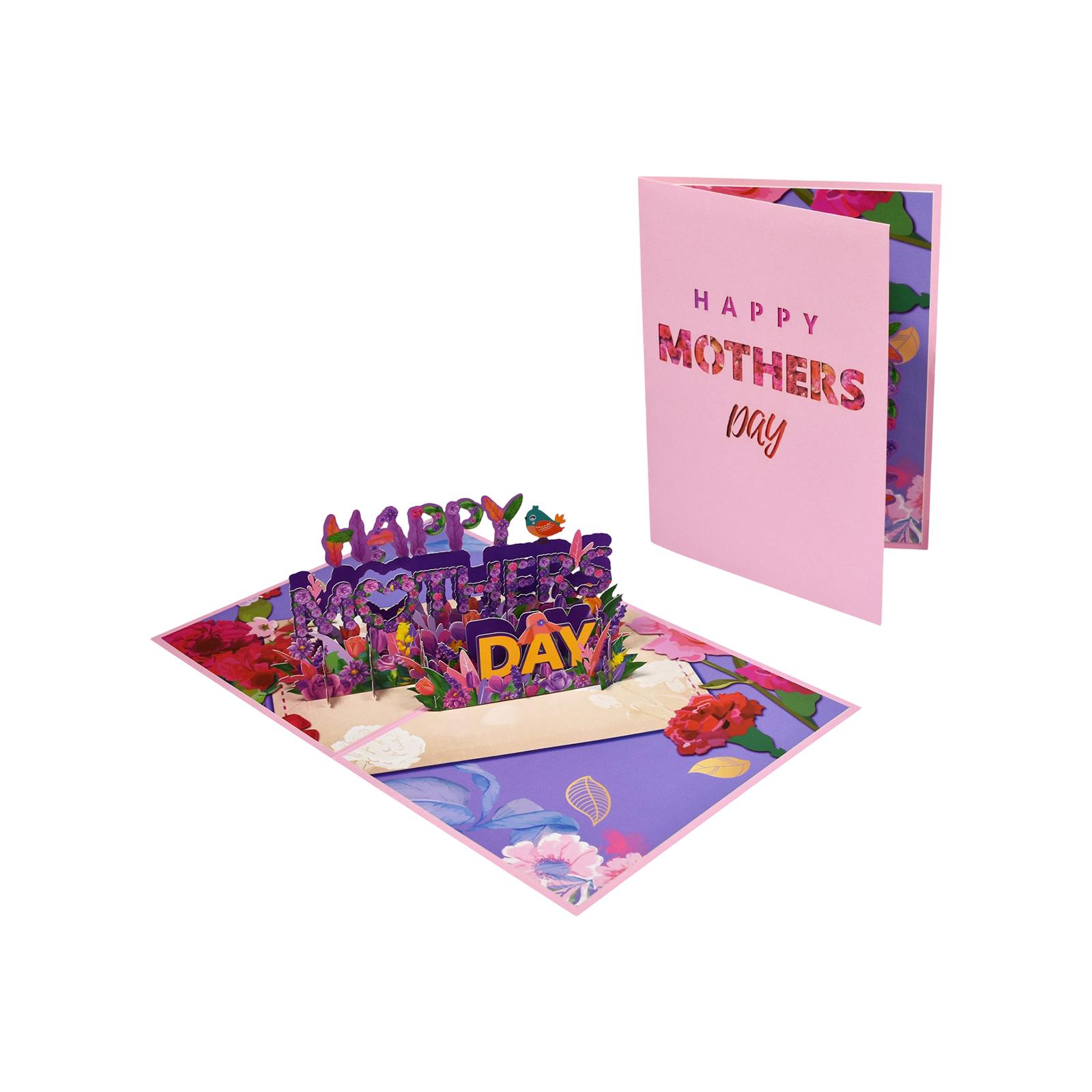 Mother’s Day 3D -Up Greeting Card Elegant Foil Stamped Love Card For Mom One Size
Mother’s Day 3D -Up Greeting Card Elegant Foil Stamped Love Card For Mom One Size