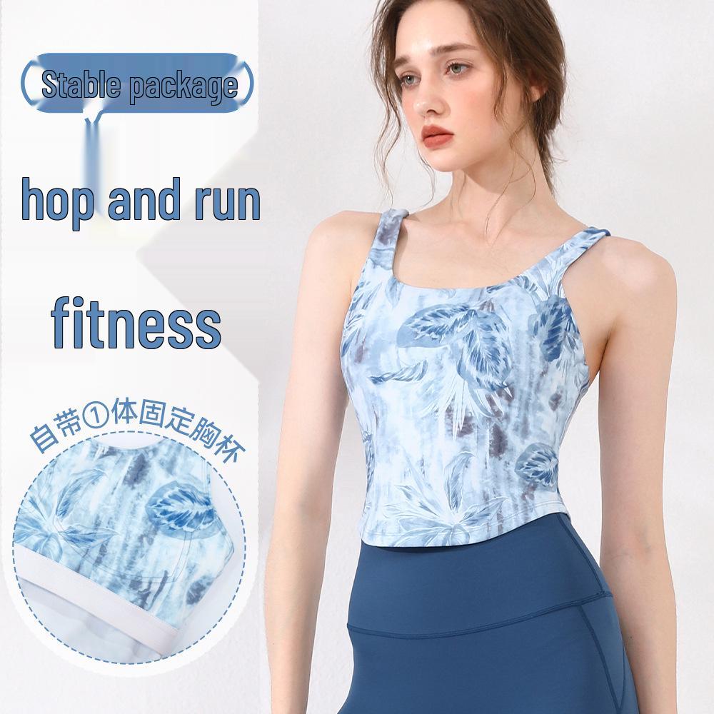 Women s Summer Yoga Vest with Back Print - Integrated Cup for Running & Outdoor Training Small
Women s Summer Yoga Vest with Back Print - Integrated Cup for Running & Outdoor Training Small