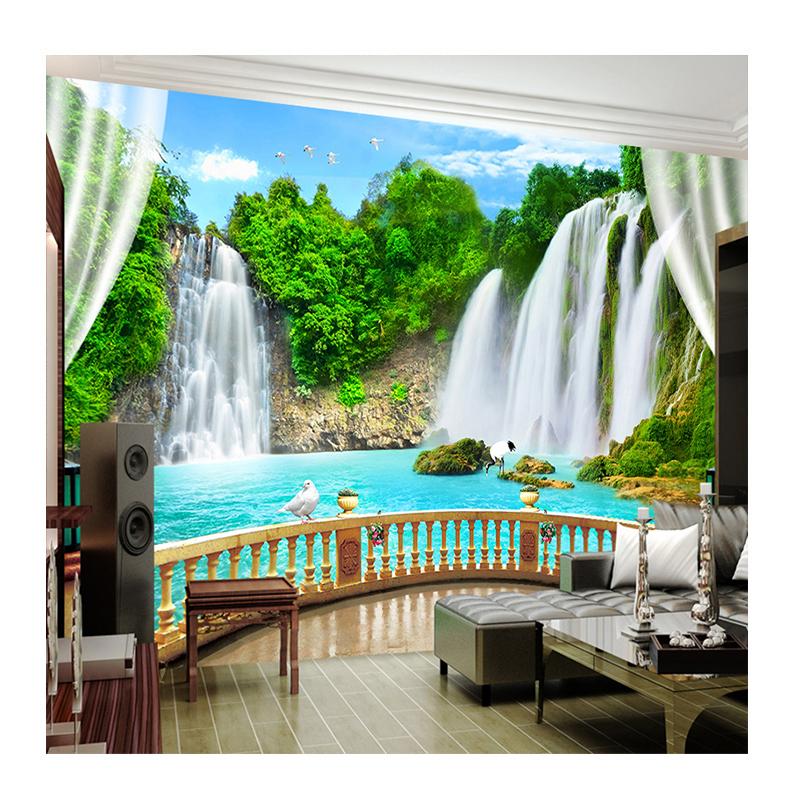 Wall Mural Mountain Water Waterfall 3D Wallpaper Balcony Window Nature Landscape Large Murals 200 cm(W) x 140 cm(H)
Wall Mural Mountain Water Waterfall 3D Wallpaper Balcony Window Nature Landscape Large Murals 200 cm(W) x 140 cm(H)