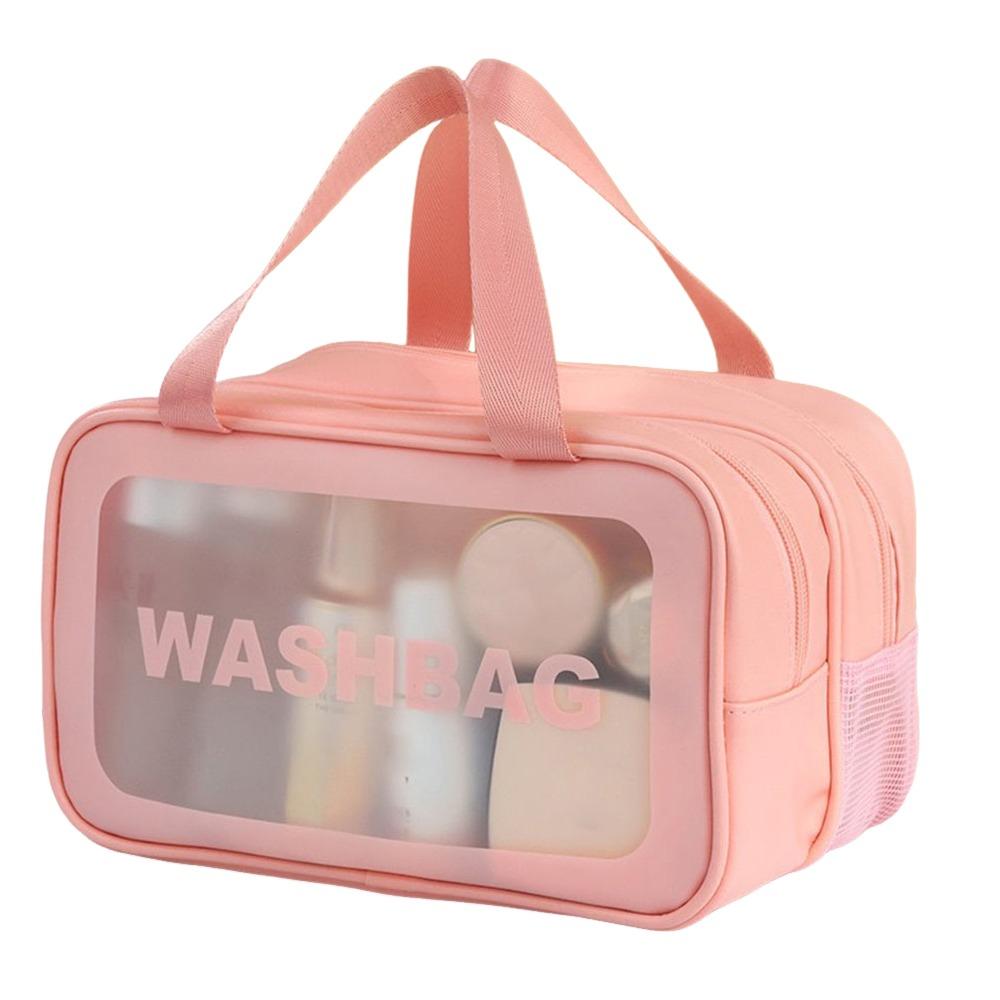 Водонепроницаемая косметичка для хранения, большая вместимость, дорожная сумка для хранения, портативный несессер M розовый
Водонепроницаемая косметичка для хранения, большая вместимость, дорожная сумка для хранения, портативный несессер M розовый