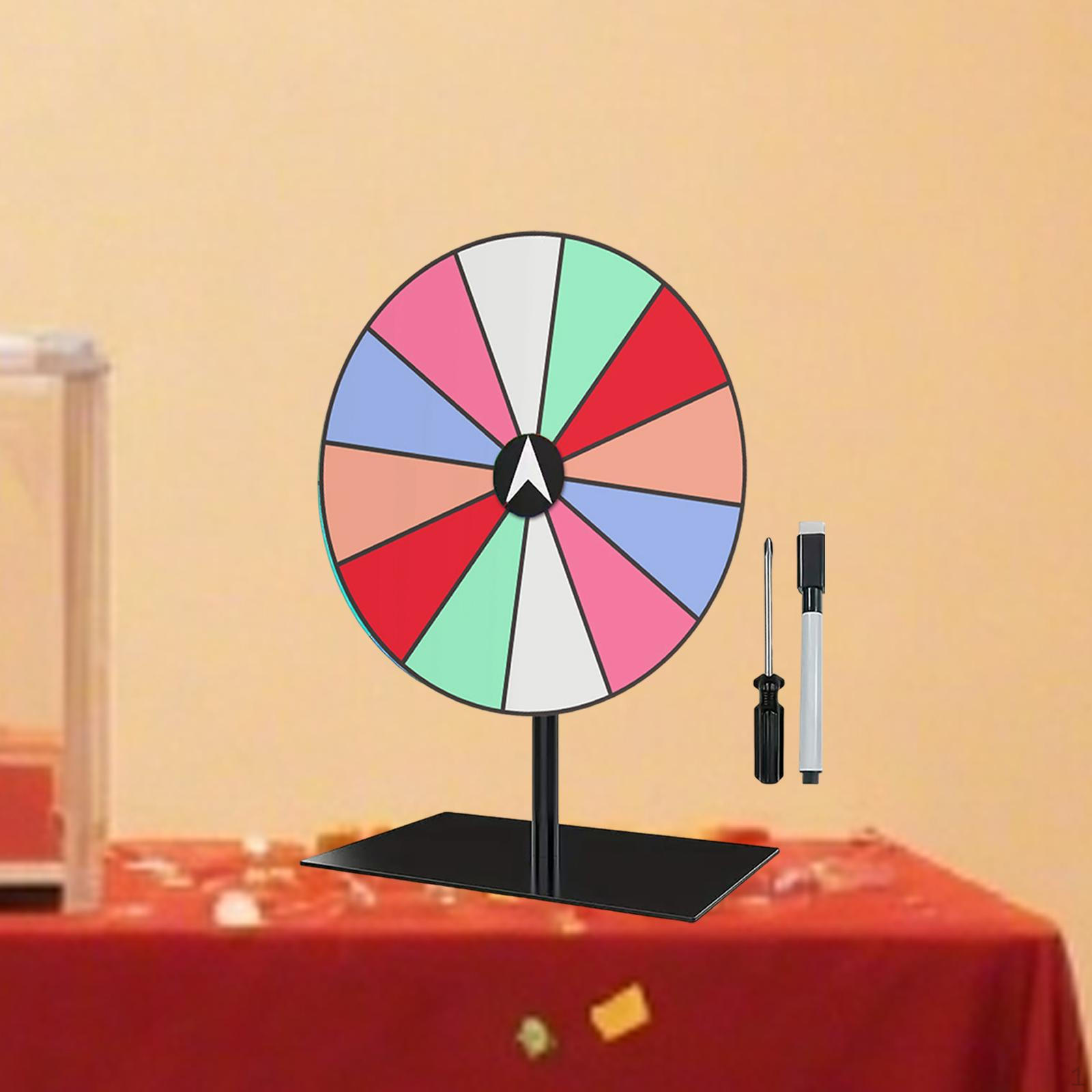 Настольный призовой барабан-рулетка для розыгрышей с маркером для стирания, интерактивная игра для RoundBase LightColor
Настольный призовой барабан-рулетка для розыгрышей с маркером для стирания, интерактивная игра для RoundBase LightColor
