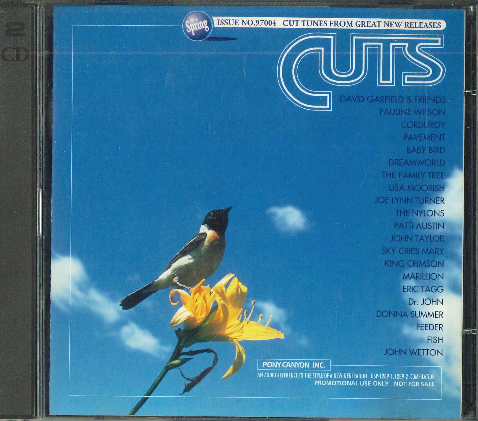 CD VARIOUS - Cuts Cut Tunes From New Release Spr DSP1289 PONY CANYON 1996 Japan Pop Used
CD VARIOUS - Cuts Cut Tunes From New Release Spr DSP1289 PONY CANYON 1996 Japan Pop Used