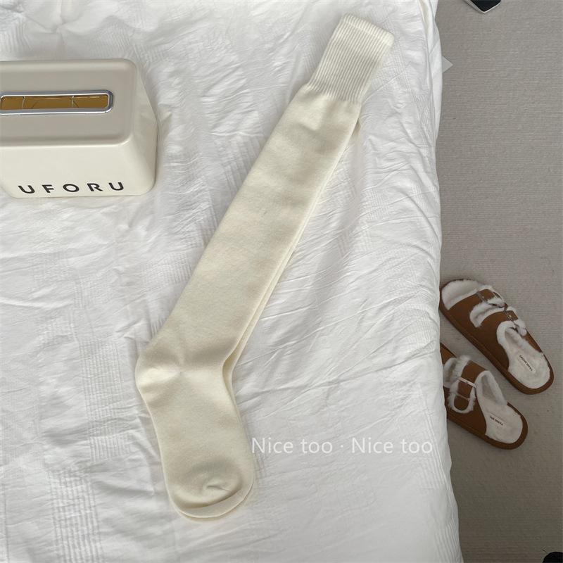 Жіночі гольфи Осінь та Зима Потовщені панчохи Шкарпетки до литок Компресійні шкарпетки Шкарпетки в стилі Maillard Середньої довжини Ретро Високі шкарпетки Бавовна One size fits all молоко, білий колір
Жіночі гольфи Осінь та Зима Потовщені панчохи Шкарпетки до литок Компресійні шкарпетки Шкарпетки в стилі Maillard Середньої довжини Ретро Високі шкарпетки Бавовна One size fits all молоко, білий колір