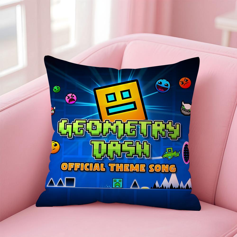 Game Cartoon G-Geometry Dash game Cushion Cover Comfortable Reversible Pillow Cover Ideal for Car Sofa Bedroom & Beyond 16x16Inch
Game Cartoon G-Geometry Dash game Cushion Cover Comfortable Reversible Pillow Cover Ideal for Car Sofa Bedroom & Beyond 16x16Inch