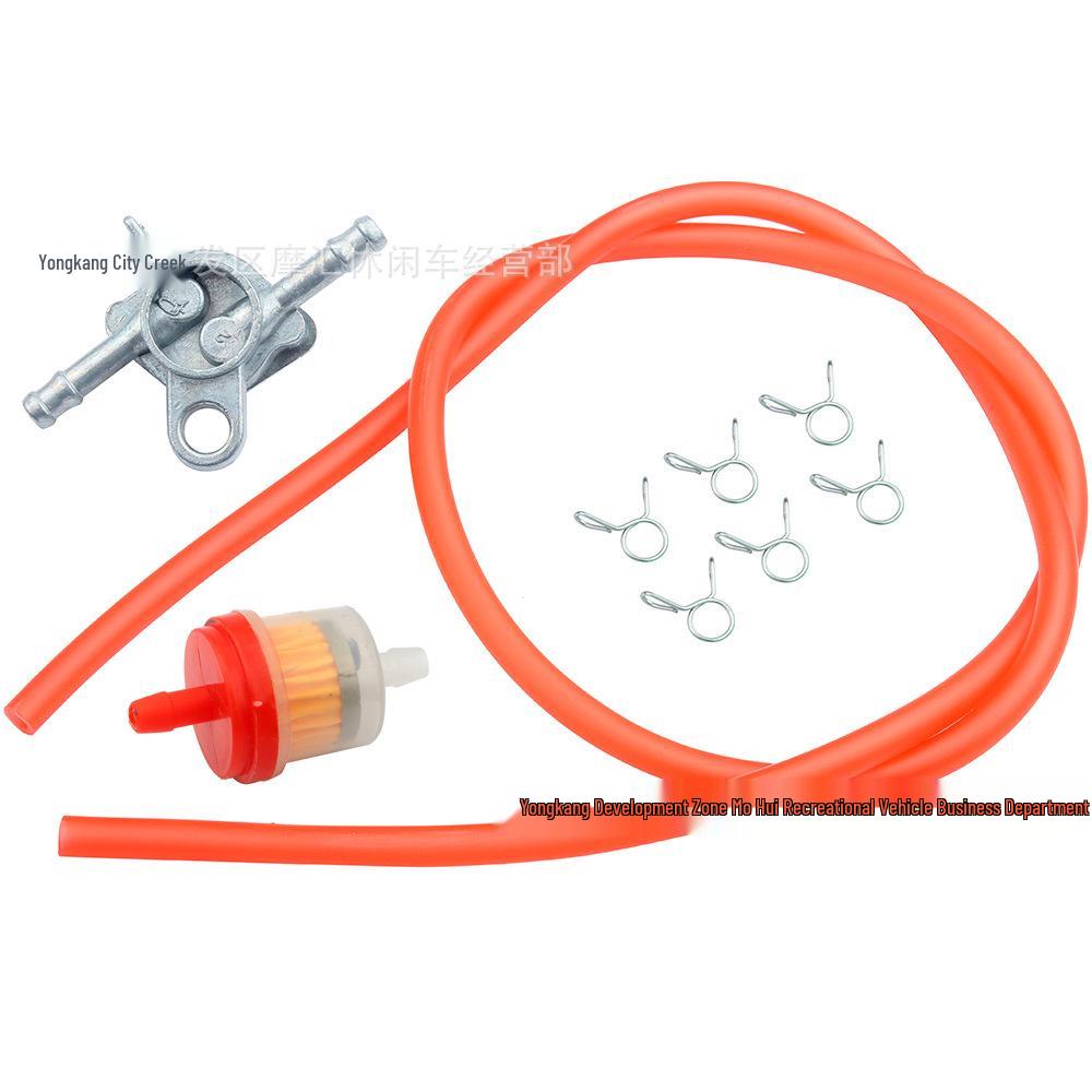 GY6 Scooter Off-Road ATV Oil Filter with Fuel Filter & 1m Pipe Clip Switch Universal
GY6 Scooter Off-Road ATV Oil Filter with Fuel Filter & 1m Pipe Clip Switch Universal