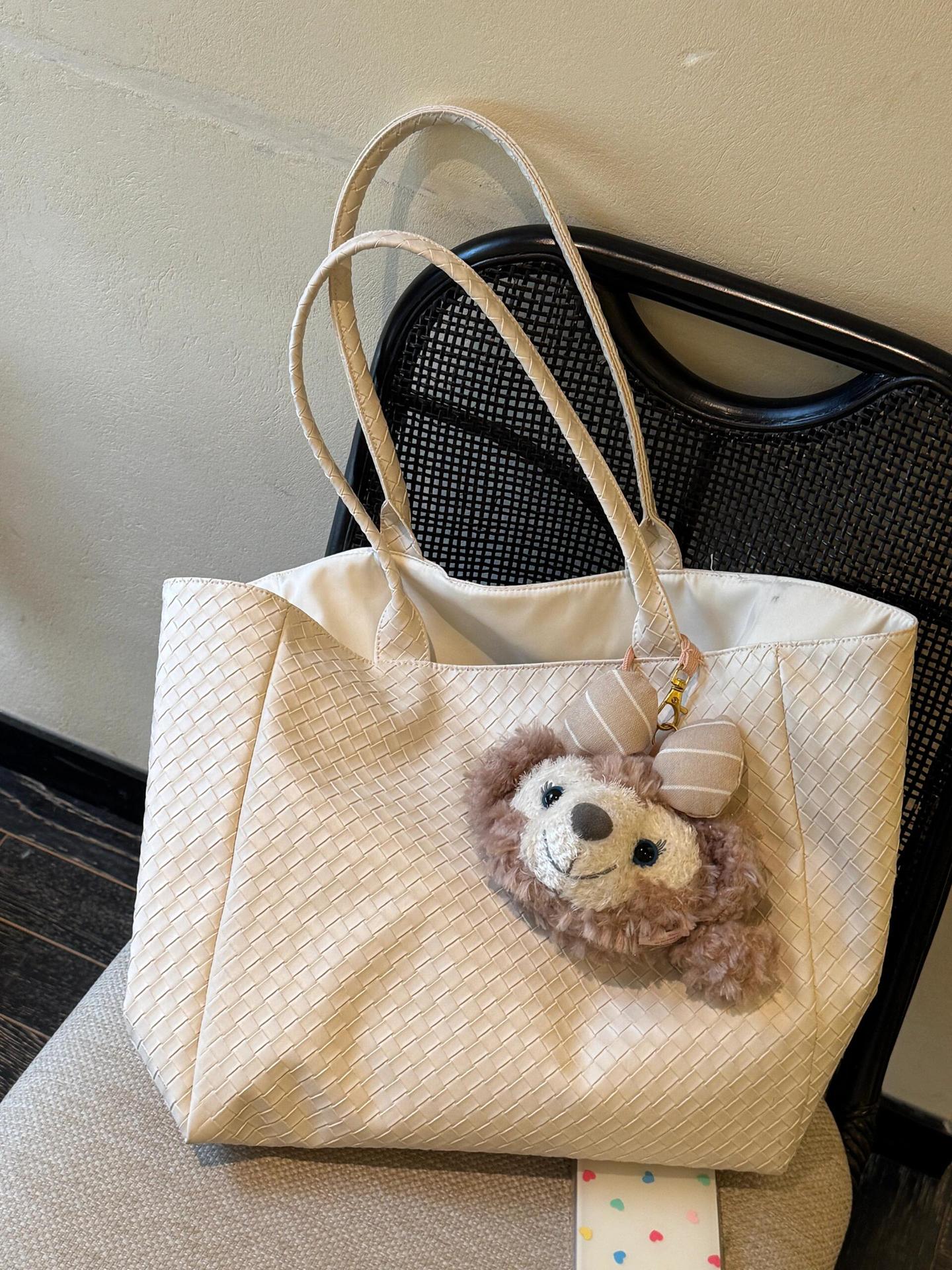 Сумка большой вместимости женская новая дорожная универсальная высококлассная наплечная сумка для студентов колледжа для поездок на работу сумка-тоут