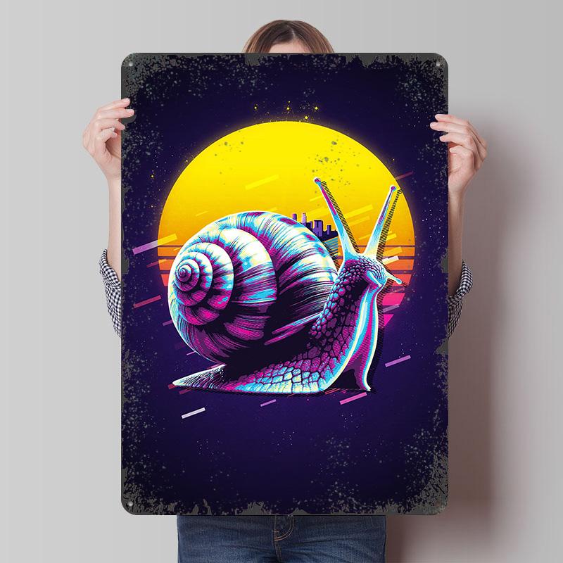 Snail Retro Art Printed Poster Customized Wall Art Retro Vintage Metal Tin Signs for Coffee Bar Accessories Bathroom Decor Room 7.9x11.8In(20x30cm)
Snail Retro Art Printed Poster Customized Wall Art Retro Vintage Metal Tin Signs for Coffee Bar Accessories Bathroom Decor Room 7.9x11.8In(20x30cm)