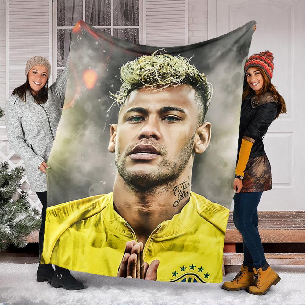 1 шт. Фланелева ковдра Neymar для дівчат, м яка, легка, ідеальна для кемпінгу та подарунків, цифрова 150x200cm
1 шт. Фланелева ковдра Neymar для дівчат, м яка, легка, ідеальна для кемпінгу та подарунків, цифрова 150x200cm