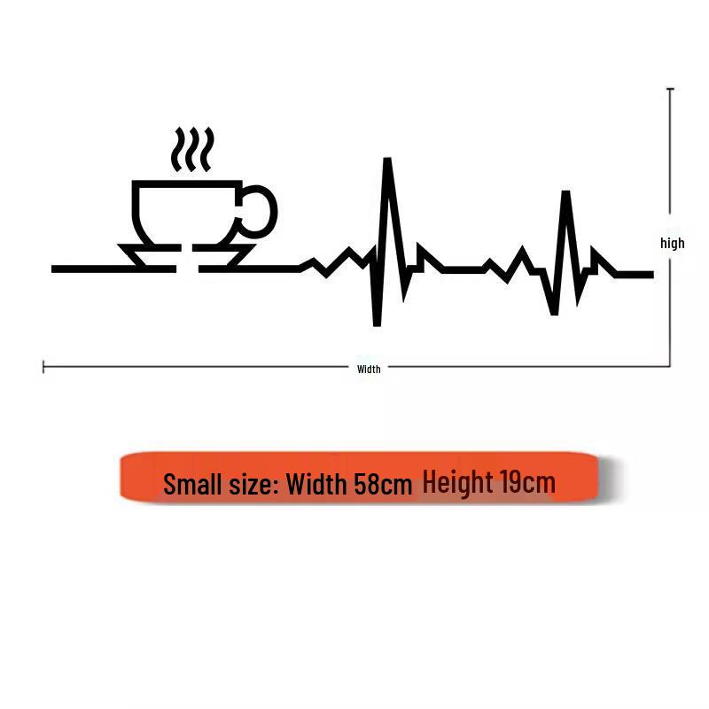 Self-Adhesive Coffee Cup Wall Stickers for Windows, Doors, and Mirrors in Coffee Shops Small
Self-Adhesive Coffee Cup Wall Stickers for Windows, Doors, and Mirrors in Coffee Shops Small