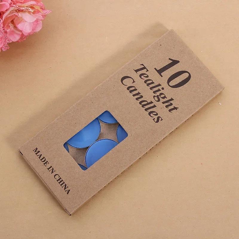 10 шт./коробка Маленькие мерцающие декоративные свечи Романтическое красное синее желтое чайное освещение для дня рождения
10 шт./коробка Маленькие мерцающие декоративные свечи Романтическое красное синее желтое чайное освещение для дня рождения