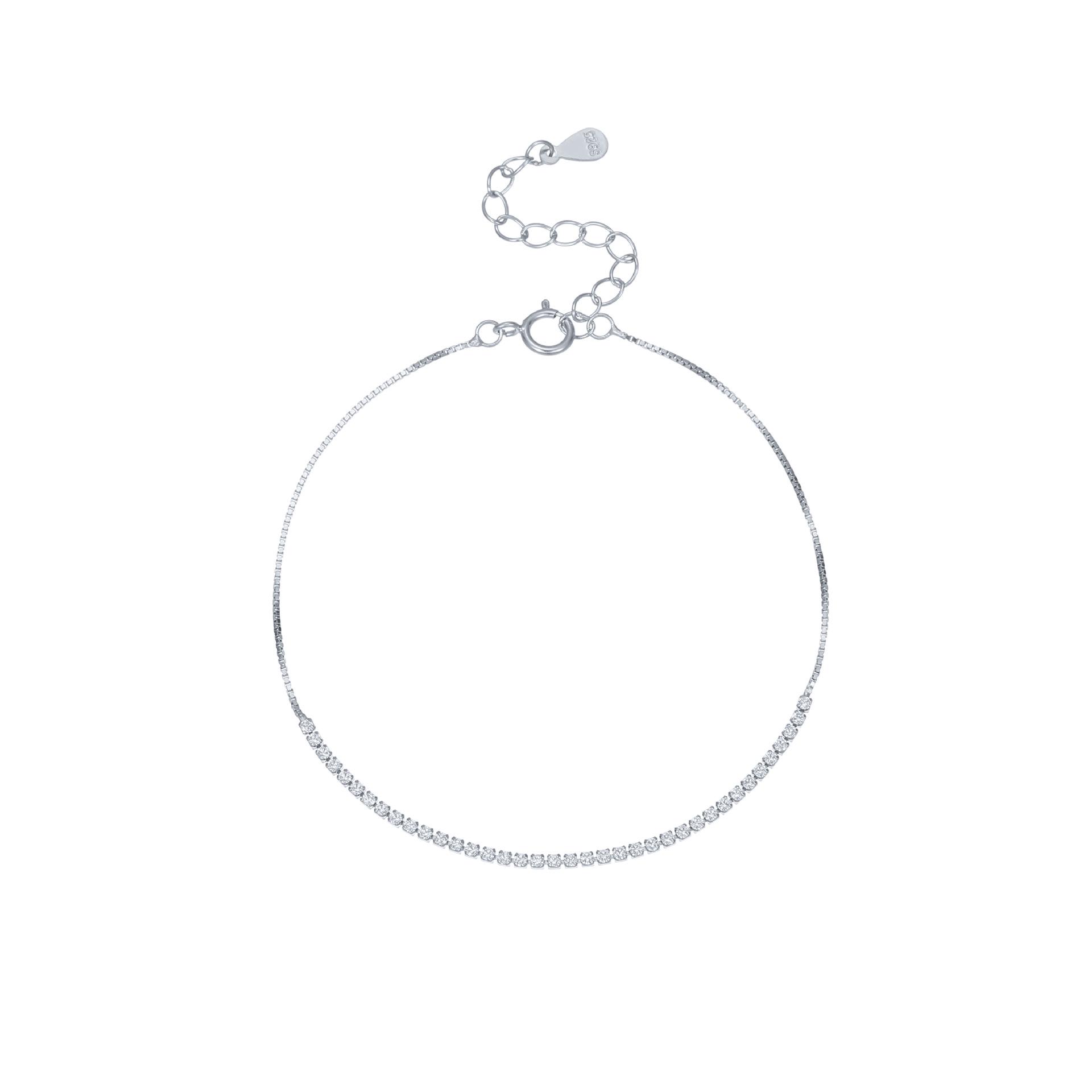 S925 Sterling Silver Geometric Diamond Bracelet - Women s Minimalist, Versatile, High-End Fashion Jewelry 925 Sterling Silver
S925 Sterling Silver Geometric Diamond Bracelet - Women s Minimalist, Versatile, High-End Fashion Jewelry 925 Sterling Silver