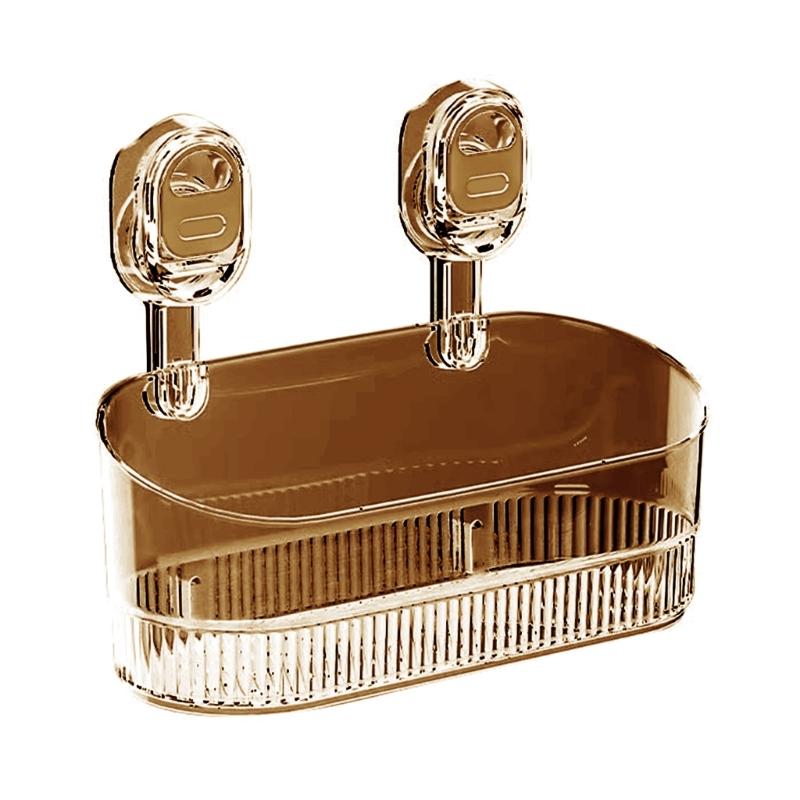 Transparent Suction Cup Shower Organizer Dorm Room Cosmetics Holder Practical Storage Box for Bathroom and Kitchen янтарный золота
Transparent Suction Cup Shower Organizer Dorm Room Cosmetics Holder Practical Storage Box for Bathroom and Kitchen янтарный золота