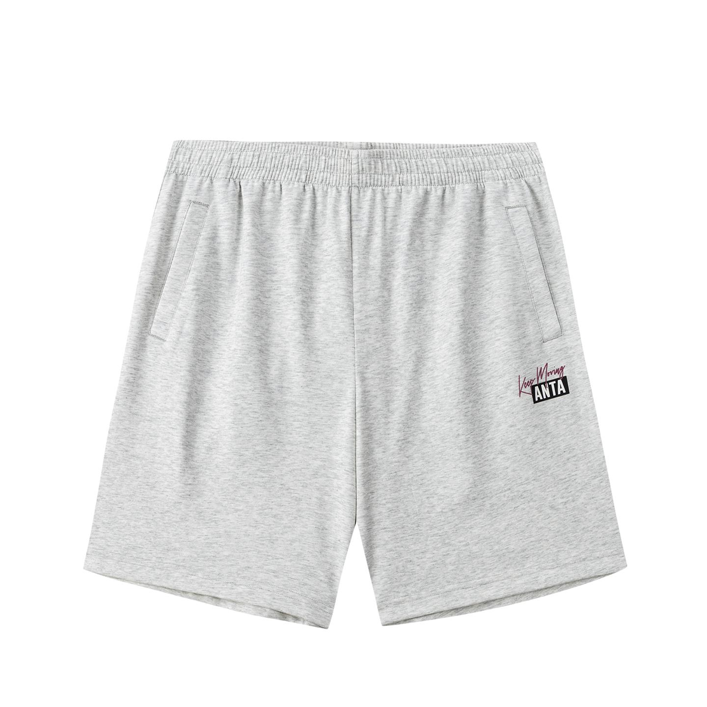 Anta Mens Knitted Five-Point Shorts Men shorts Gray Gray-Floral 952628301-5 L
Anta Mens Knitted Five-Point Shorts Men shorts Gray Gray-Floral 952628301-5 L