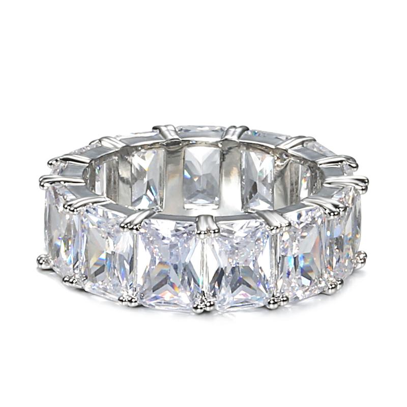 Eternity Promise Crystal Ring Aaa Cz Zircon Engagement Wedding Band Rings For Women Men Finger Party Fashion Jewelry 10
Eternity Promise Crystal Ring Aaa Cz Zircon Engagement Wedding Band Rings For Women Men Finger Party Fashion Jewelry 10