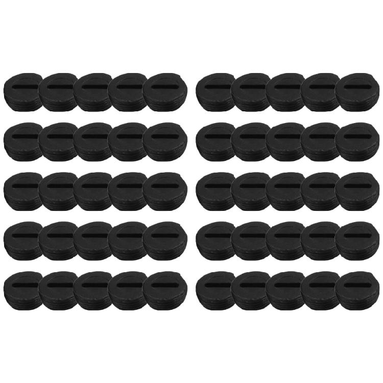 50Pcs Black Carbon Brush Cover Plastic with Slotted Connector Replacement Parts 1
50Pcs Black Carbon Brush Cover Plastic with Slotted Connector Replacement Parts 1