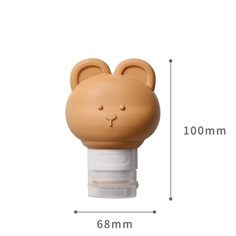 1 Piece of Bear Silicone Dispensing Bottle Shower Gel Travel Artifact Skin Care Product Portable Sample
1 Piece of Bear Silicone Dispensing Bottle Shower Gel Travel Artifact Skin Care Product Portable Sample