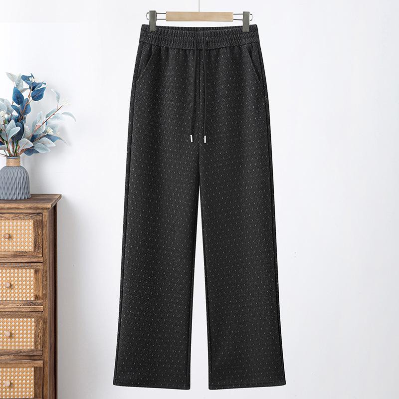 2026 Spring Polka Dot Elastic Waist Straight-Leg Trousers for Middle-Aged and Elderly Women 5XL (145-160 lbs) чорний
2026 Spring Polka Dot Elastic Waist Straight-Leg Trousers for Middle-Aged and Elderly Women 5XL (145-160 lbs) чорний