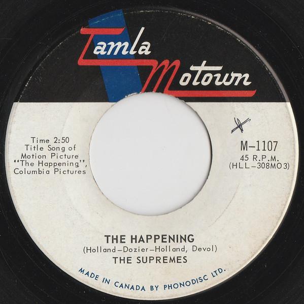 7inch Record SUPREMES - Happening / All I Know About You M1107 TAMLA MOTOWN 1967 Canada Soul/Funk Used
7inch Record SUPREMES - Happening / All I Know About You M1107 TAMLA MOTOWN 1967 Canada Soul/Funk Used