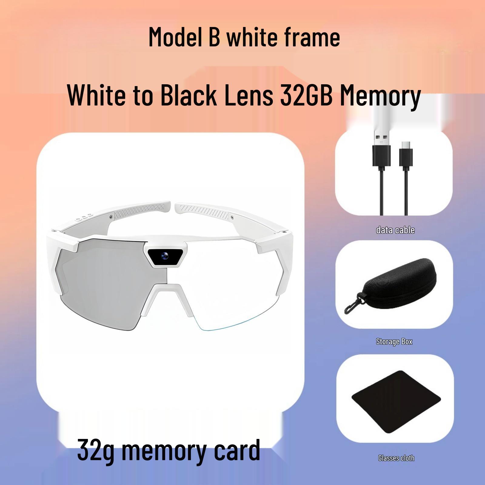 Розумні окуляри для велоспорту на відкритому повітрі з камерою для спортивного запису та фотографування
Розумні окуляри для велоспорту на відкритому повітрі з камерою для спортивного запису та фотографування