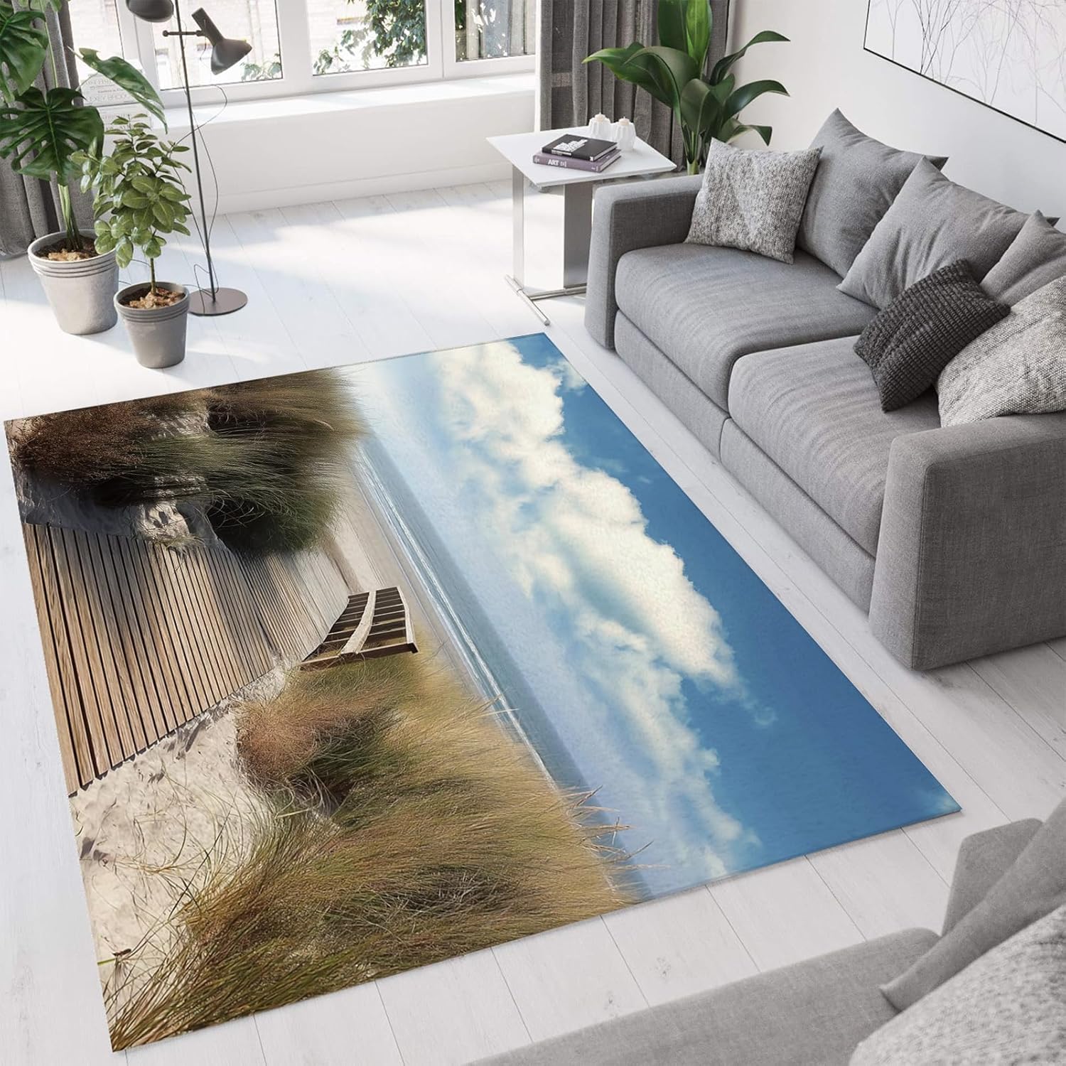 Washable Area Rugs for Living Room Bedroom,Natural Landscape Non Slip Rug, Low Pile Soft Night Sky Northern Lights Indoor Floor 60x90CM
Washable Area Rugs for Living Room Bedroom,Natural Landscape Non Slip Rug, Low Pile Soft Night Sky Northern Lights Indoor Floor 60x90CM