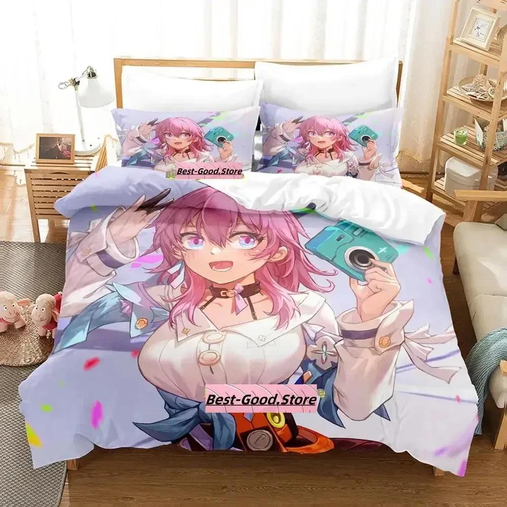 Honkai Star Rail Bedding Set Printed Bed Set With Pillowcase Bed Duvet Cover Soft Single Double Queen Super King Size Bedroom EU Single(135*200cm)3pcs
Honkai Star Rail Bedding Set Printed Bed Set With Pillowcase Bed Duvet Cover Soft Single Double Queen Super King Size Bedroom EU Single(135*200cm)3pcs