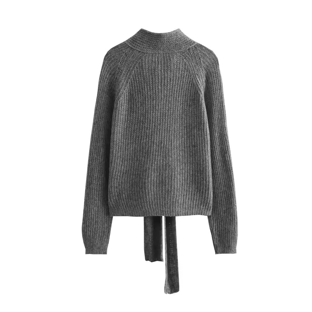 Осень Женская мода пуловеры тренд вязание бабочка воротник тонкий свитера женщина английский стиль женский свитер топ L темно серый
Осень Женская мода пуловеры тренд вязание бабочка воротник тонкий свитера женщина английский стиль женский свитер топ L темно серый