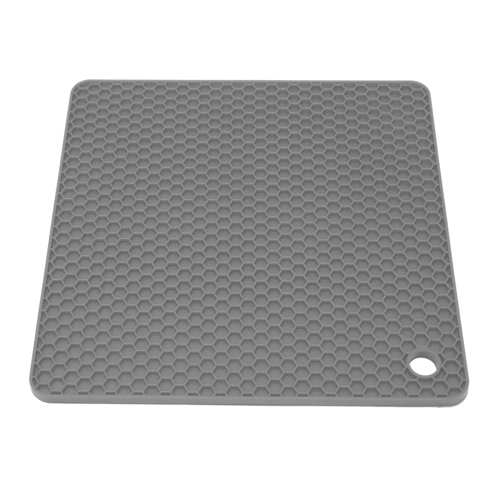 Теплоизоляционная подставка квадратной формы, утолщенная силиконовая, предотвращающая скольжение, термостойкий коврик для восковой банки, миски, серая серый
Теплоизоляционная подставка квадратной формы, утолщенная силиконовая, предотвращающая скольжение, термостойкий коврик для восковой банки, миски, серая серый