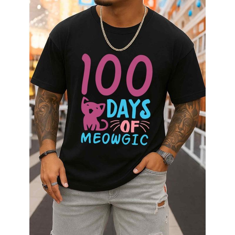 European sizes Men S Comfort Colors T-Shirt Featuring a Fun And Playful Design Called 100 Days of Meowgic S чёрный
European sizes Men S Comfort Colors T-Shirt Featuring a Fun And Playful Design Called 100 Days of Meowgic S чёрный