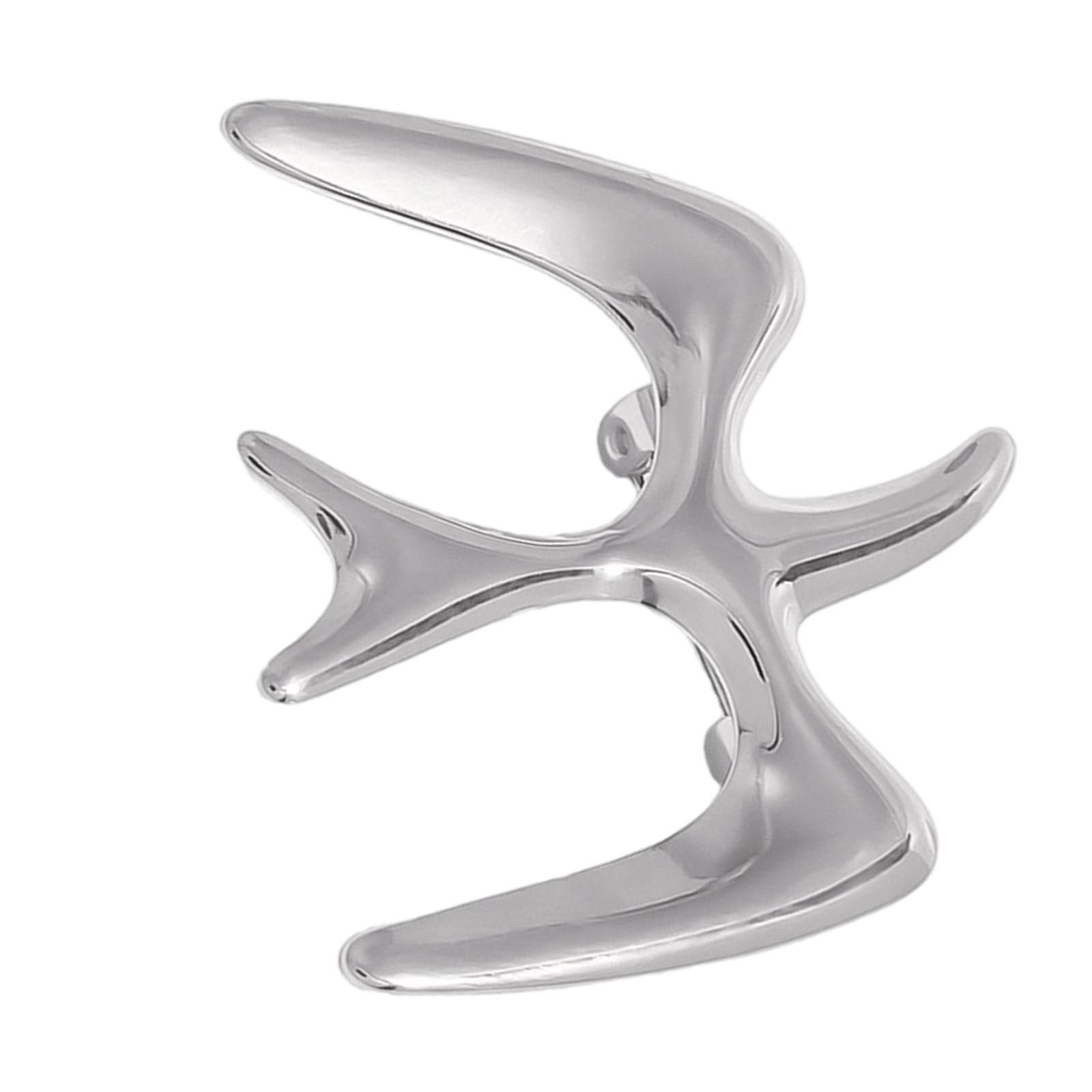 Элегантная одежда Ювелирные изделия Металлическая брошь в виде ласточки Значки из сплава Текстура Подходит для женщин Сплав Модный аксессуар серебряный
Элегантная одежда Ювелирные изделия Металлическая брошь в виде ласточки Значки из сплава Текстура Подходит для женщин Сплав Модный аксессуар серебряный