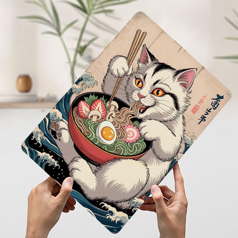 Cat Eating Ramen Bowl Poster Customized Wall Art Vintage Metal Signs Retro Tin Plaque for Man Cave Living Room Decoration Decor 7.9x11.8In(20x30cm)
Cat Eating Ramen Bowl Poster Customized Wall Art Vintage Metal Signs Retro Tin Plaque for Man Cave Living Room Decoration Decor 7.9x11.8In(20x30cm)