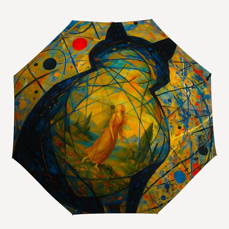 1pc Fairy Forest Cat Automatic Open/Close Umbrella with Folding feature Compact Travel Umbrella, Lightweight design, for Commuting, Business040
1pc Fairy Forest Cat Automatic Open/Close Umbrella with Folding feature Compact Travel Umbrella, Lightweight design, for Commuting, Business040