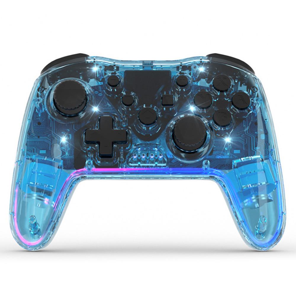 NS015 Для Nintendo Switch/PS3/PC/TV Bluetooth-сумісний геймпад GRB підсвічування прозорий подвійна вібрація ігровий контролер E
NS015 Для Nintendo Switch/PS3/PC/TV Bluetooth-сумісний геймпад GRB підсвічування прозорий подвійна вібрація ігровий контролер E