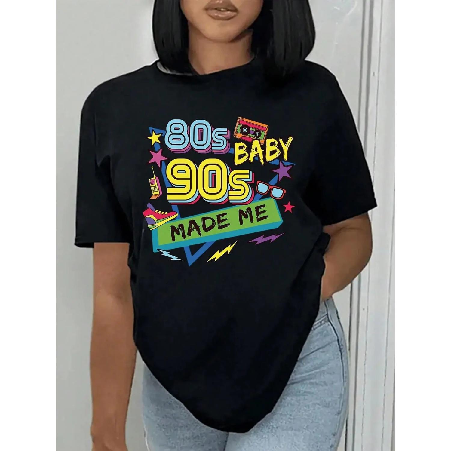 80 90S Hip-Hop Music Printing T Shirt Female Street Cool Tshirt Casual All-Match Short Sleeve Breathable Comfortable T-Shirts S чёрный
80 90S Hip-Hop Music Printing T Shirt Female Street Cool Tshirt Casual All-Match Short Sleeve Breathable Comfortable T-Shirts S чёрный