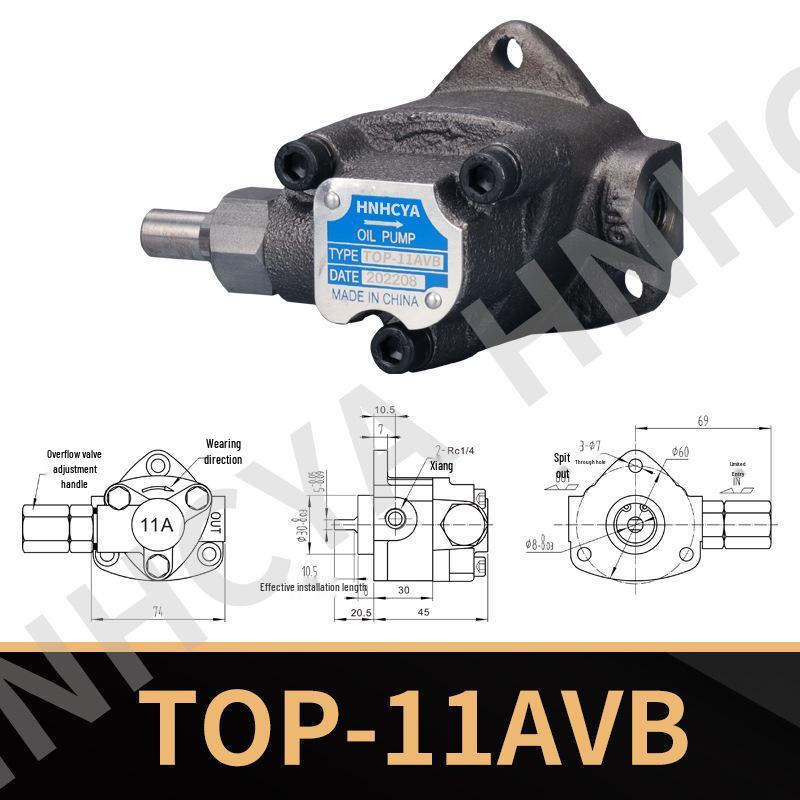 Регульований шестеренчастий насос TOP-12A/13A: Гідравлічне, Трикутне, Змащувальне, Моторне масло, 380В
Регульований шестеренчастий насос TOP-12A/13A: Гідравлічне, Трикутне, Змащувальне, Моторне масло, 380В