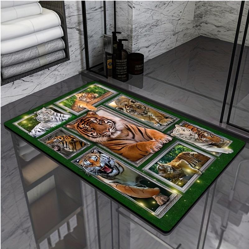 A Tiger-Themed Carpet, Perfect for Enhancing The Decor of Your Living Room, Bedroom, Or Office, And Ideal for Protecting Tables And Chairs 60cm x 90cm
A Tiger-Themed Carpet, Perfect for Enhancing The Decor of Your Living Room, Bedroom, Or Office, And Ideal for Protecting Tables And Chairs 60cm x 90cm