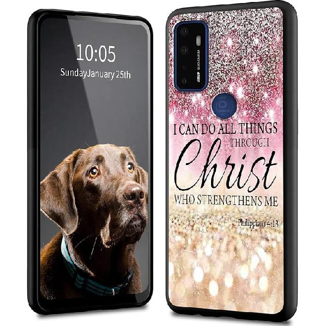 Чехол для AT&T Radiant Max 5G 6.8 / Cricket Dream 5G / Cricket Innovate 5G, Тонкий Легкий Мягкий ТПУ Ударопрочный Защитный Чехол для Телефона для I can do all things throu
Чехол для AT&T Radiant Max 5G 6.8 / Cricket Dream 5G / Cricket Innovate 5G, Тонкий Легкий Мягкий ТПУ Ударопрочный Защитный Чехол для Телефона для I can do all things throu