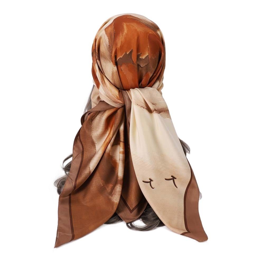 Shawl Headscarf For Women Head Neck Scarf Female Headscarf Square Scarf Women Silk Scarf Head Scarf коричневый
Shawl Headscarf For Women Head Neck Scarf Female Headscarf Square Scarf Women Silk Scarf Head Scarf коричневый