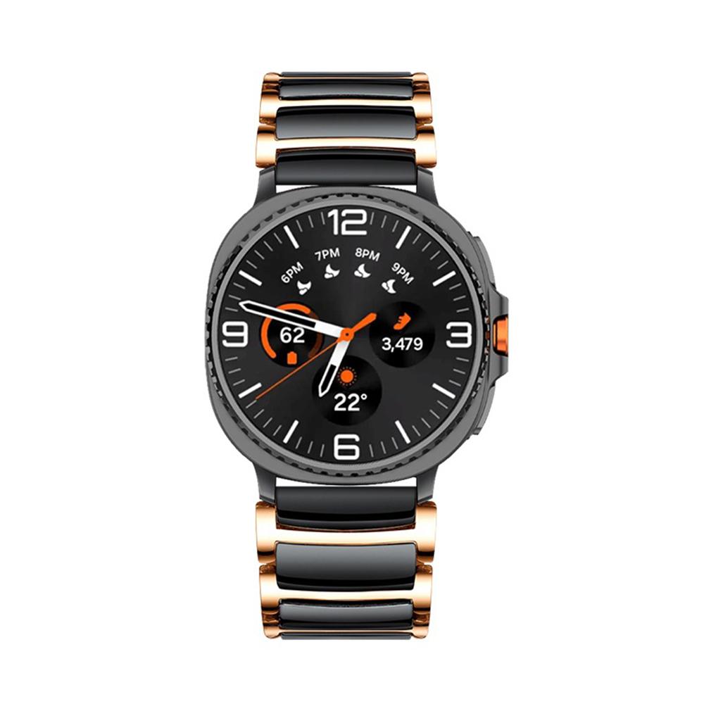 ONECeramic+Metal Ремінець для Samsung Galaxy Watch 8 Classic 46мм/Ultra 2025 47мм Модний браслет для Galaxy Watch 8 40мм 44мм BandMN Galaxy Watch 8 44mm
ONECeramic+Metal Ремінець для Samsung Galaxy Watch 8 Classic 46мм/Ultra 2025 47мм Модний браслет для Galaxy Watch 8 40мм 44мм BandMN Galaxy Watch 8 44mm