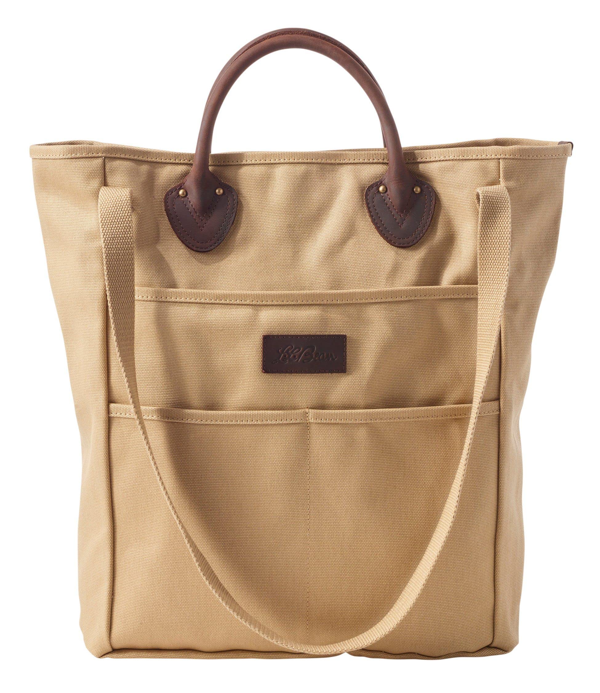 LL Bean Stonington Daily Carry Tote, approximately 39 cm high x 34 cm wide (bottom and top 37 cm wide) x 13 cm deep (bottom and top 15 cm deep), Dark
LL Bean Stonington Daily Carry Tote, approximately 39 cm high x 34 cm wide (bottom and top 37 cm wide) x 13 cm deep (bottom and top 15 cm deep), Dark