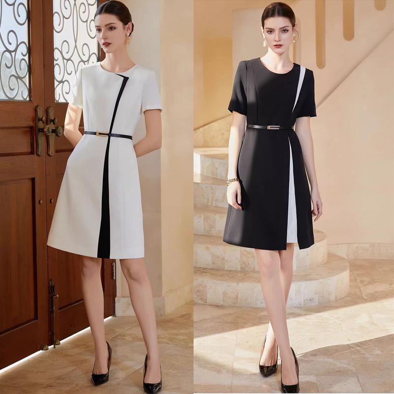 AD High-Fashion Women s Black & White Patchwork Suit Dress - Professional College Student Interview & Teacher Workwear XL
AD High-Fashion Women s Black & White Patchwork Suit Dress - Professional College Student Interview & Teacher Workwear XL