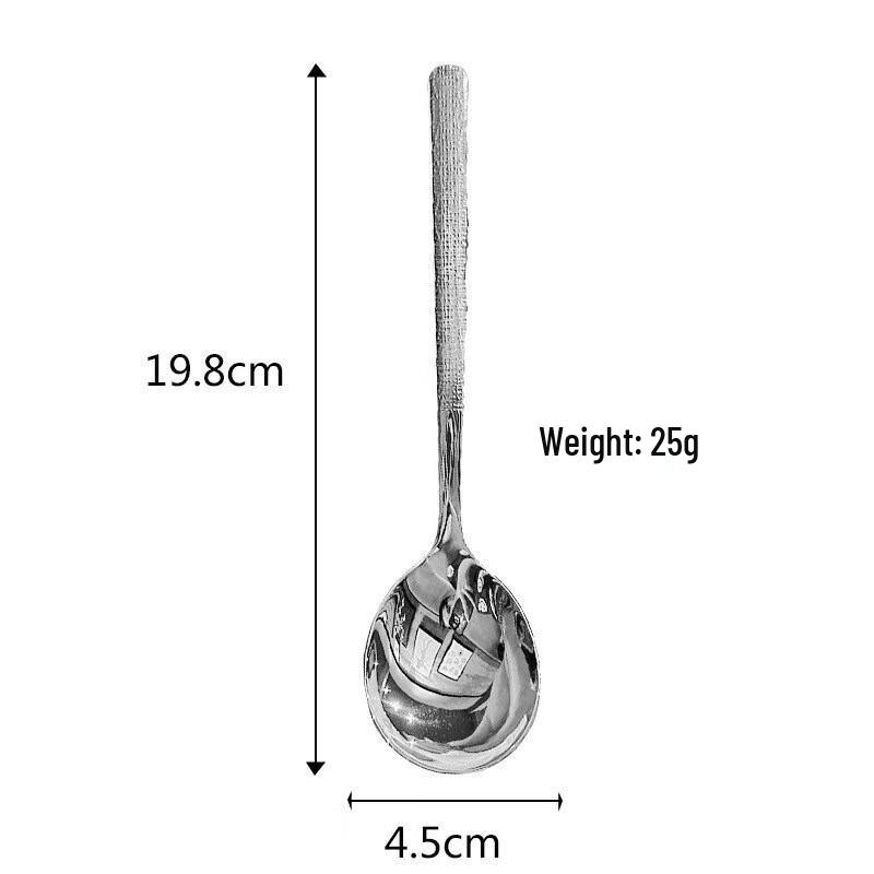 Stainless Steel Long Handle Dessert Spoon
Stainless Steel Long Handle Dessert Spoon